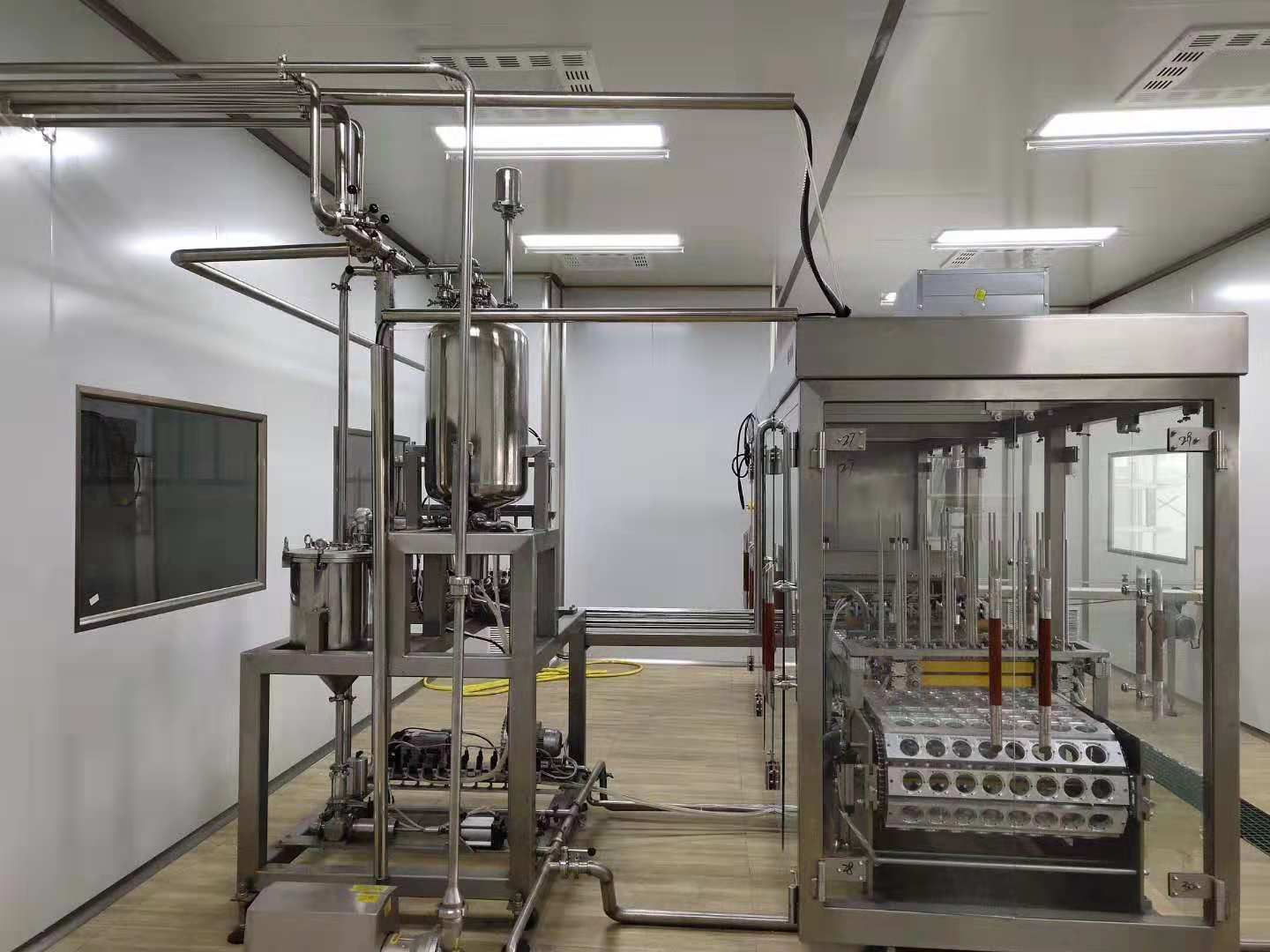 翼城綠牧德品乳業(yè)生產(chǎn)車間凈化裝修完工！