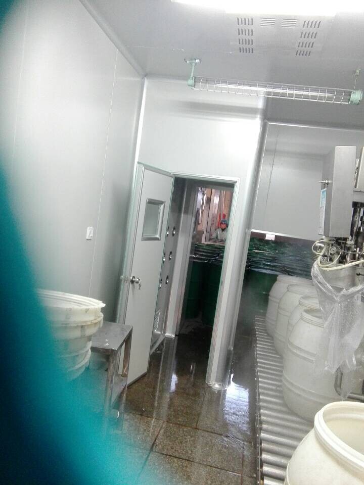 熱烈祝賀陜西白水安德利果蔬汁廠灌裝間凈化裝修開工！